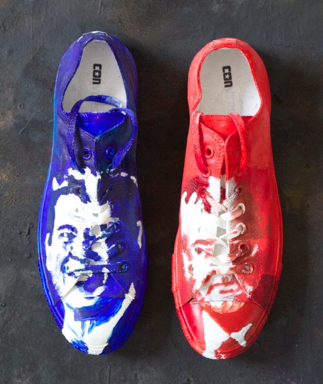 MFA leftovers - political party sneakers